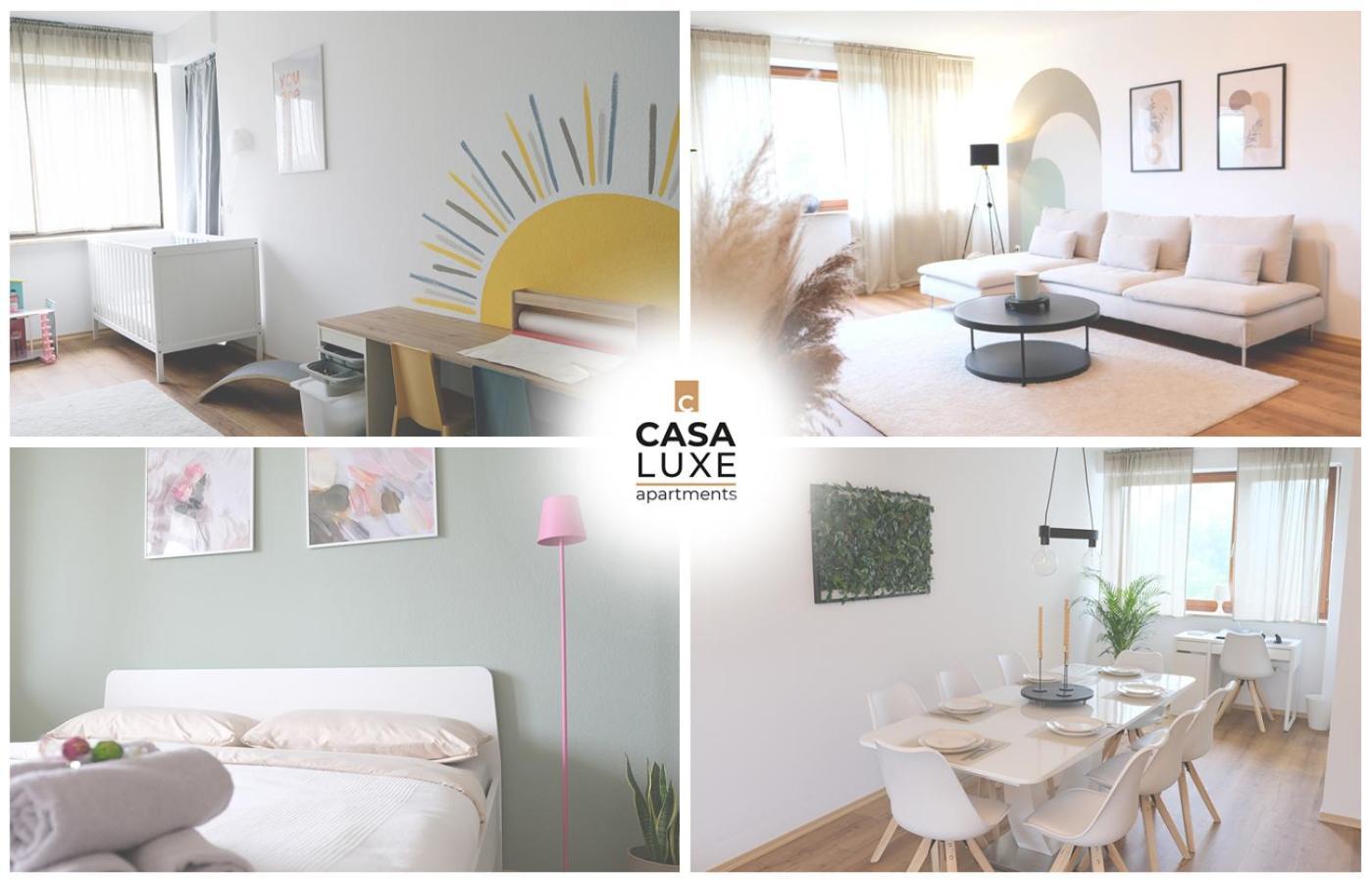 Апартаменты Casa Luxe - 120Qm - Zentral - Familienfreundlich - Parkplatz - 5Km Zum Legoland Гюнцбург Экстерьер фото